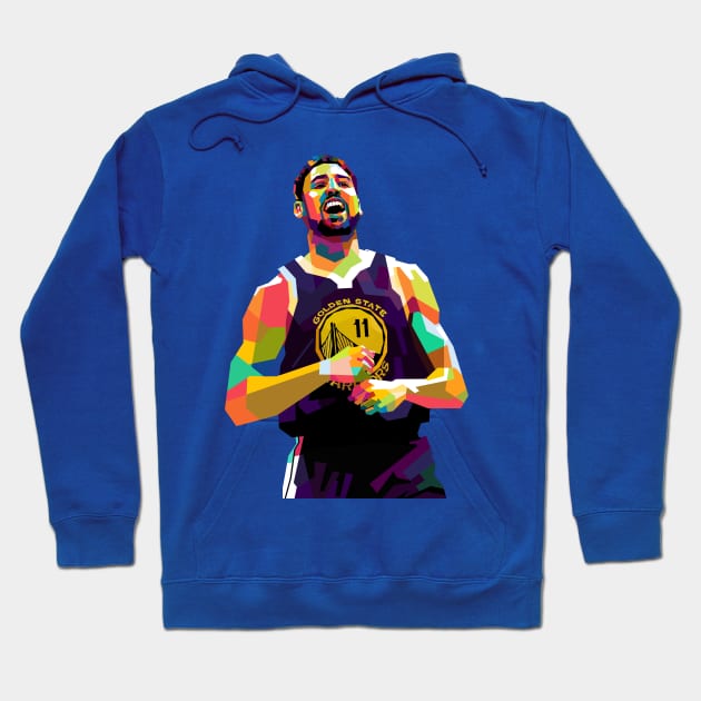 Klay Thompson WPAP Hoodie by awangwidyatama